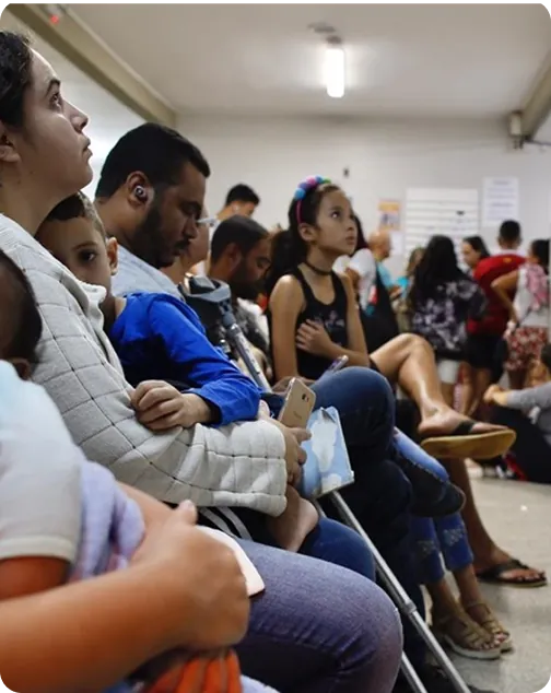Fila de espera médica